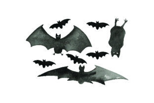 Download Spooky Bats Watercolor - Spooky bats Collection