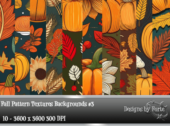 Download Fall Pattern Textures Backgrounds #3 - Texture Collection