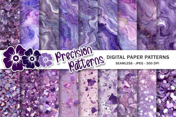 Download Lilac Glitter Seamless Textures Paper - Texture Collection