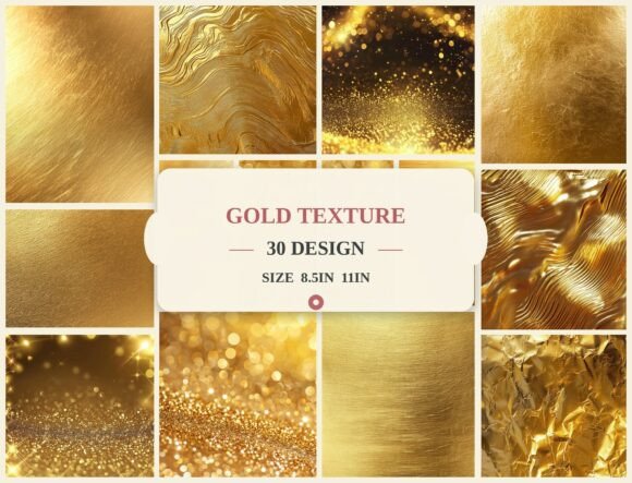 Download Gold Metallic Texture Luxury Foil Paper - Texture Collection