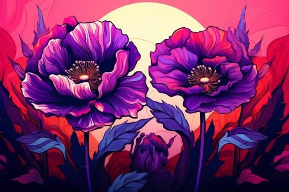 Download Botanical Textures Floral Poppy Nature - Texture Collection