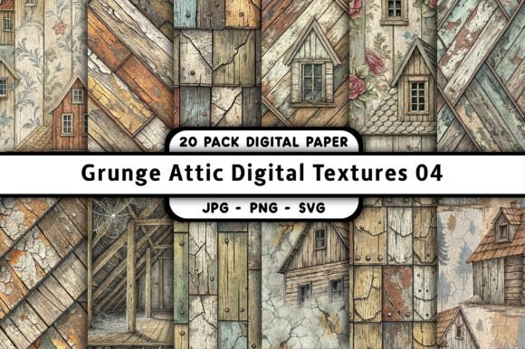 Download Grunge Attic Digital Textures 04 - Texture Collection
