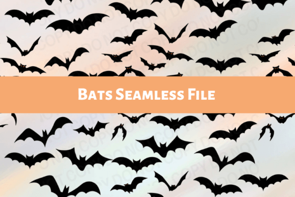 Download Spooky Bats Seamless Pattern - Spooky bats Collection