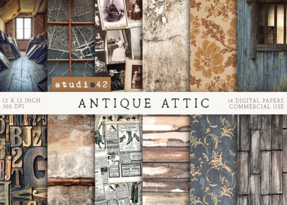 Download Grunge Attic Digital Textures Graphics - Texture Collection