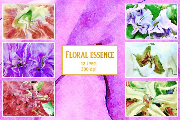 Download Watercolor Floral Textures - Texture Collection