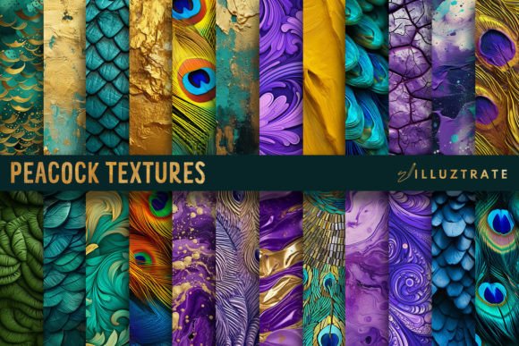 Download Peacock Digital Textures | Purple - Texture Collection