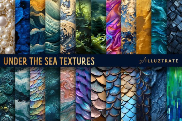 Download Under the Sea Digital Textures | Ocean - Texture Collection