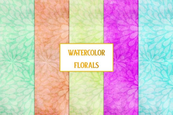 Download 10 Watercolor Floral Textures - Texture Collection