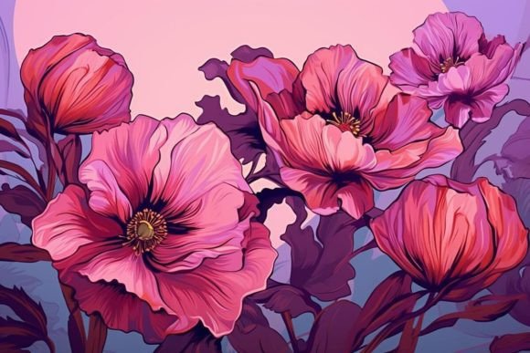 Download Botanical Textures Floral Poppy Nature - Texture Collection