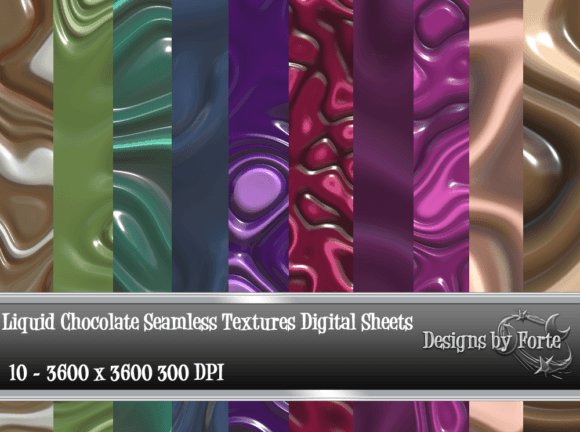 Download Liquid Chocolate Seamless Textures - Texture Collection