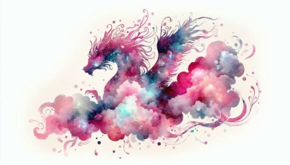 Download Opal Pink Watercolor Cloud Texture Backg - Texture Collection