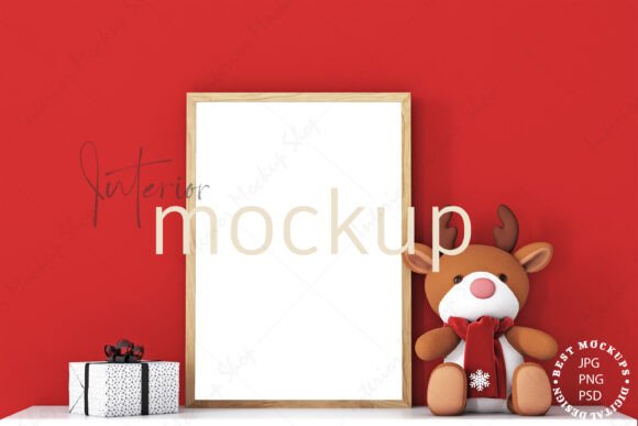 Download Christmas Frame Mockup Interior - 334 - Premium Resources