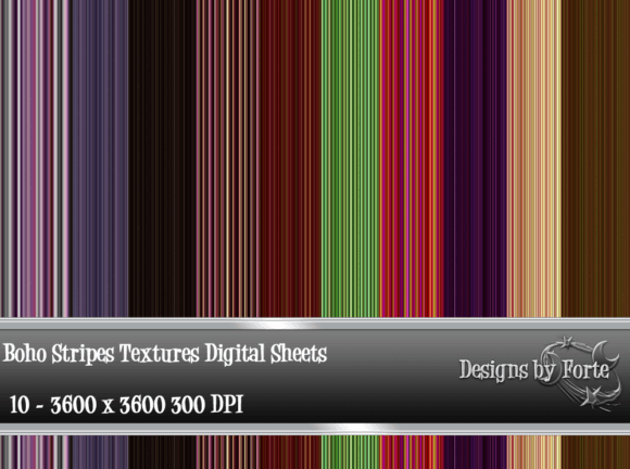 Download Boho Stripes Seamless Textures - Texture Collection