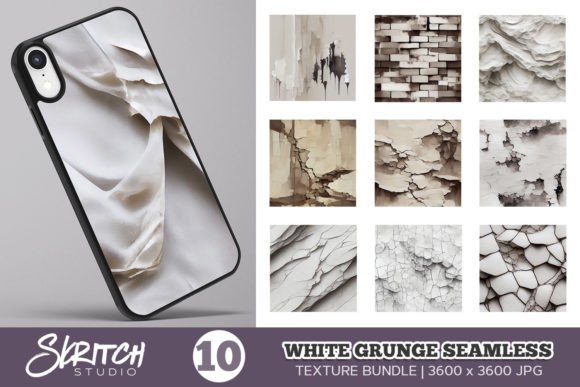 Download White Grunge Seamless Textures - Texture Collection