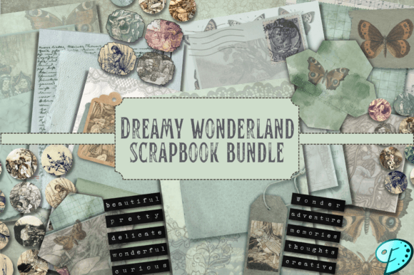 Download Dreamy Wonderland Scrapbook Bundle - Land Collection