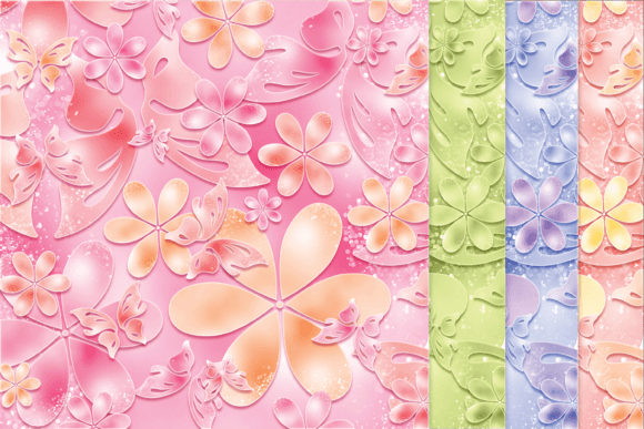 Download 45 Pastel Floral Textures for Spring - Texture Collection