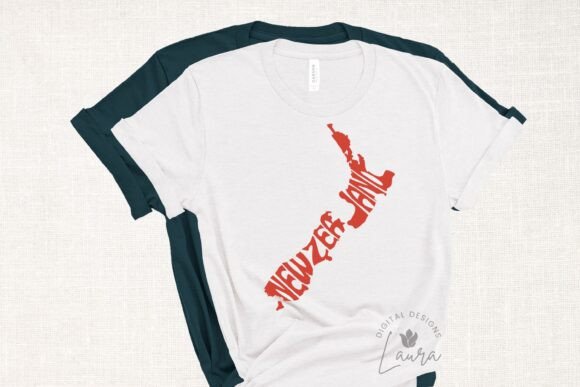 Download New Zealand in Map Shape, Svg Cut File - Land Collection
