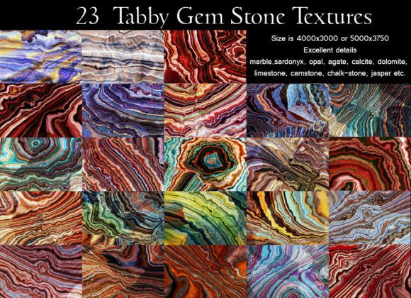 Download 23 Tabby Onyx Gem Stone Textures - Texture Collection